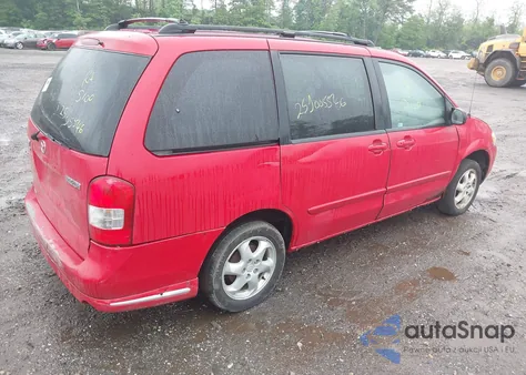 2000 Mazda Mpv Dx/Es/Lx из США, поврежденный, VIN JM3LW28G1Y0125407